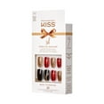 thumbnail image 5 of KISS Special Design Limited Edition Medium Square Holiday Fake Nails, Multi, 28 Pieces, 5 of 5