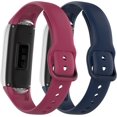 thumbnail image 2 of 2 Piezas de Correas Compatibles con Samsung Galaxy Fit SM-R370, Color D Pulsera de Repuesto de Silicona Impermeable, Suave y Transpirable Adecuada para Samsung Galaxy Fit SM-R370 JM, 2 of 5