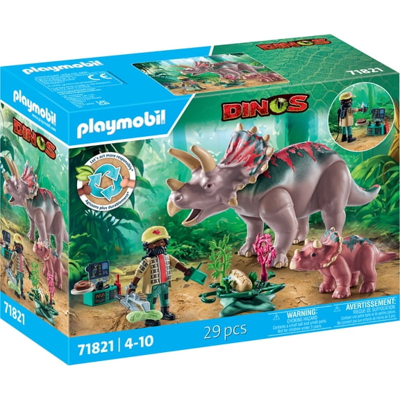 Playmobil #71821 Triceratops Family - Brand New!