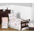 thumbnail image 3 of Sweet Jojo Designs Blush Pink, Grey and White Shabby Chic Playmat Tummy Time Baby and Infant Play Mat for Watercolor Floral Collection - Rose Flower, 3 of 3