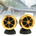 thumbnail image 1 of Dome Tweeter, 2pcs Car Speaker Universal High Sensitivity  For Audio Systems Gold, 1 of 8