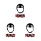 thumbnail image 4 of Billuyoard Casco para perros, gafas para gatos, suministros para mascotas, equipo de protección, transpirable, de larga duración, transpirable, Type1 NO1, 4 of 6