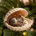 thumbnail image 2 of Yeuimy Xmas Tree Hanging Decor,Woodland Friends Acorn Ornaments,Acrylic Christmas Ornaments,Tree Decorations,Holiday Home & Party Decor,Small Christmas Ornaments,Woodland Animals Decor, 2 of 2