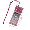 thumbnail image 4 of CSChome Phone Storage Bag Transparent Waterproof Airbags Touch Screen Swimming Rafting Mobile Phone Water Sports, 4 of 6