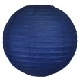 thumbnail image 1 of 12" Navy Blue Round Paper Lantern, 1 of 1