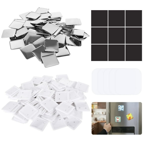 100 Sets Fridge Button Maker Machine Supplies, DIY Craft Supplies