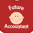 thumbnail image 4 of Inktastic Future Accountant Occupation Boys or Girls Baby Bib, 4 of 4