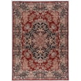 thumbnail image 1 of Emerald Martin Red & Navy 3'3" x 5' Accent Rug, 1 of 6