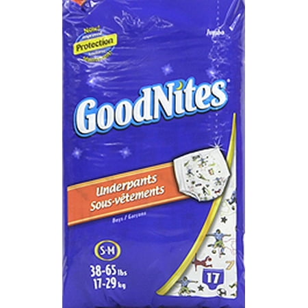 Huggies Goodnites Underpants Small/med Jumbo Boy
