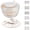 White, variant on 3 in 1 salad spinner slicer chopper, Salad Spinner Large, Vegetables Wash Bowl, Fruits & Herb Lettuce Dryer with 5 Blade Slicer Egg Yolk Strainer Shredder for Efficient Salad Preparation and Food Was