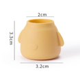 thumbnail image 4 of 16 Uds. Fundas para patas de sillas pequeñas, forma y estable, protectores de suelo para patas de sillas de silicona reemplazables para sofá, sillas de Patio, Redondo y Amarillo Sunnimix Cubierta de la pierna del piso, 4 of 8