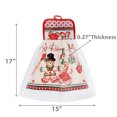 thumbnail image 4 of Tie Hand Towel (Gingerbread) - Set of 2, 4 of 4