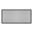 thumbnail image 1 of Uxcell Window Screen Mesh, 24" x 55" DIY Fiberglass Netting Mesh Black Frame with Hook and Loop Adhesive Edging, 1 of 6