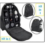 Pro Deluxe Backpack Camera Bag Case for Canon EOS R6 R5 Ra