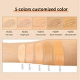 NSQFKALL Concealer, Full Coverage Of Oily Skin And Mixed Skin Surface