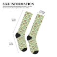 thumbnail image 4 of Sikiie Cute Chubby Frog 1 Pairs Compression Socks for Men and Women 15-20 mmHg Running Support Socks, 4 of 7