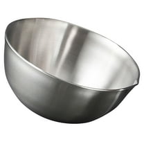 Homoyoyo Large Stainless Steel Mixing Bowl Deep Thick Design for Meal Prep Baking Cooking Home Kitchen Use