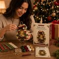 thumbnail image 4 of Cififendec Christmas Nativity Patchwork Bauble DIY Craft Kit, 7.87", Quilt Ball Ornament Making Set for Handmade Xmas Tree Hanging Assembly, 4 of 9