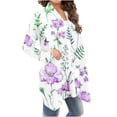 thumbnail image 1 of Cardigan Mignon Cardigan à Manches Longues Imprimé Floral pour Femmes Veste Cardigan Haut Cardigans pour Femmes en Liquidation, 1 of 6
