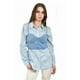 thumbnail image 1 of Camisa con top denim Roman Fashion /Juvenil, 55863 (Azul claro) azul G, 1 of 5
