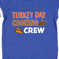 thumbnail image 4 of Inktastic Thanksgiving Turkey Day Cooking Crew with Turkey and Pumpkin Pie Boys or Girls Baby Bodysuit, 4 of 5
