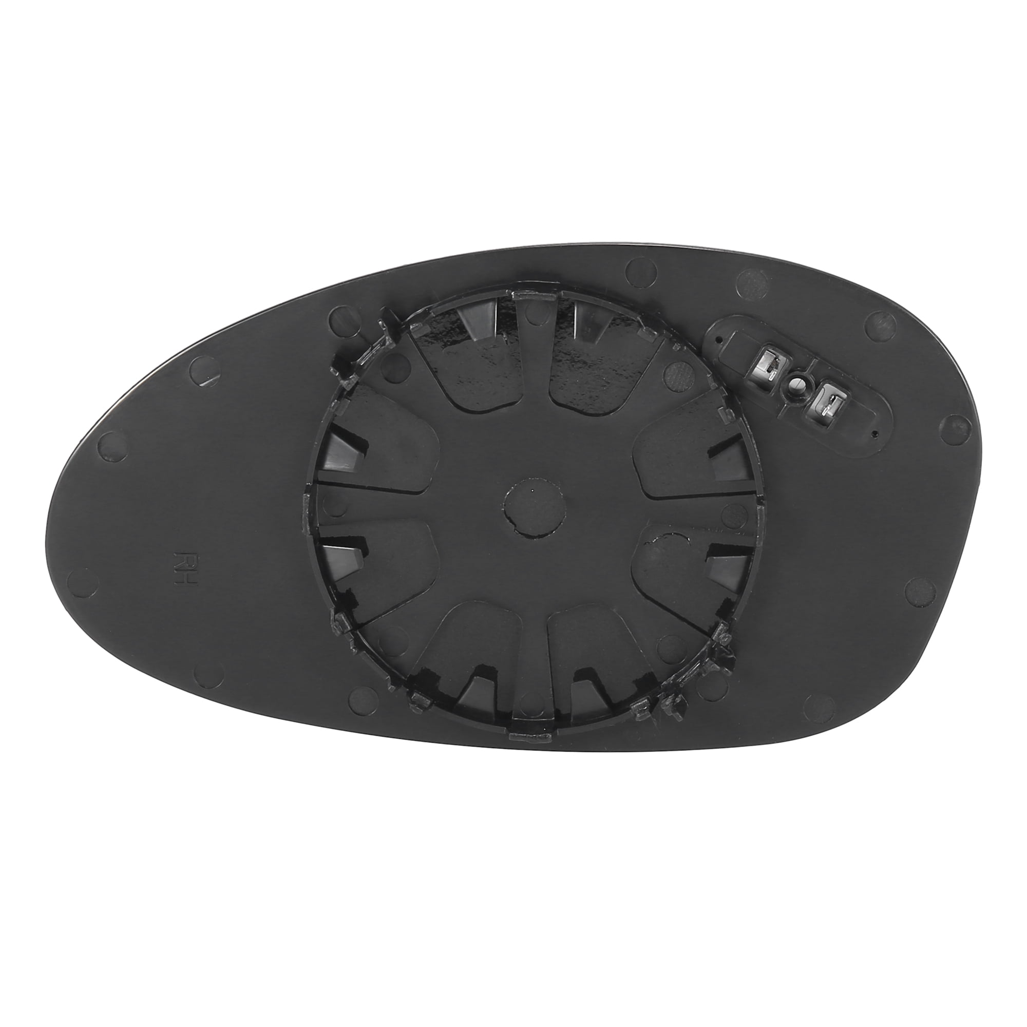 Unique Bargains Car Rearview Mirror Glass with Backing Plate Heated Right