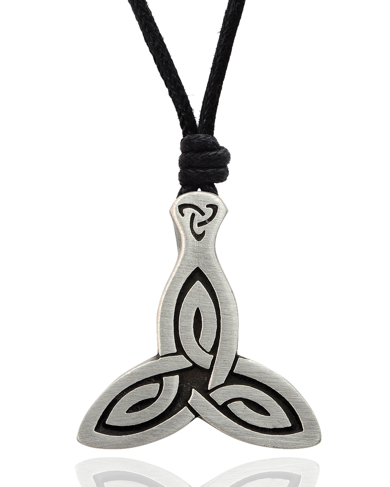 Trilogy Triquetra Celtic Necklace with Pewter Charm Egypt Ubuy