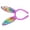 A, variant on Sequins Rabbits Ear Headbands Colorful Animes Theme Gatherings Hairband Movie Enthusiasts Plush Headbands for Teens Adult