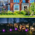 thumbnail image 4 of Paquete de 12 luces solares COCOMOX para Halloween y exteriores, color morado, 4 of 7