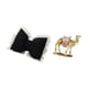 thumbnail image 5 of Cojín de lazo bonito, suave, con forma de lazo, cómodo, de polipropileno, figura de camello, adorno de resina, decoración única para escritorio, ideal, 5 of 8