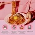 thumbnail image 3 of Samyang Buldak Carbonara Spicy Chicken Ramen Bowl, 2 Pack (3.7 oz., 6 pk.) with bowl by OMA, 3 of 7