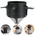 thumbnail image 4 of ENJOYW Ergonomic Retractable Coffee Filter, Plastic and Stainless Steel Coffee Strainer, 4 of 7