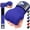 Blue, variant on RDX Gel Boxing Hand Wraps Inner Gloves Men Women, Quick 100cm Long Wrist Straps, Elasticated Padded Fist Under Mitts Protection, Muay Thai MMA Kickboxing Martial Arts