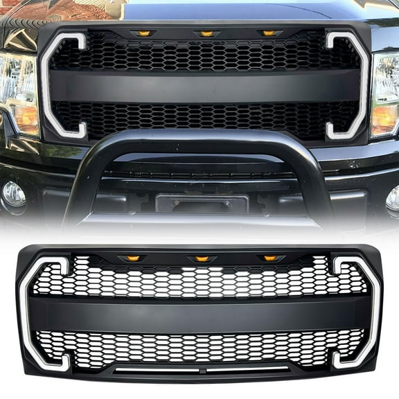 American Modified AMFMAA00124 Raptor Grille for Ford F150