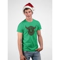 thumbnail image 2 of Highland Cow Christmas Lights T-shirt Men's, 2 of 4