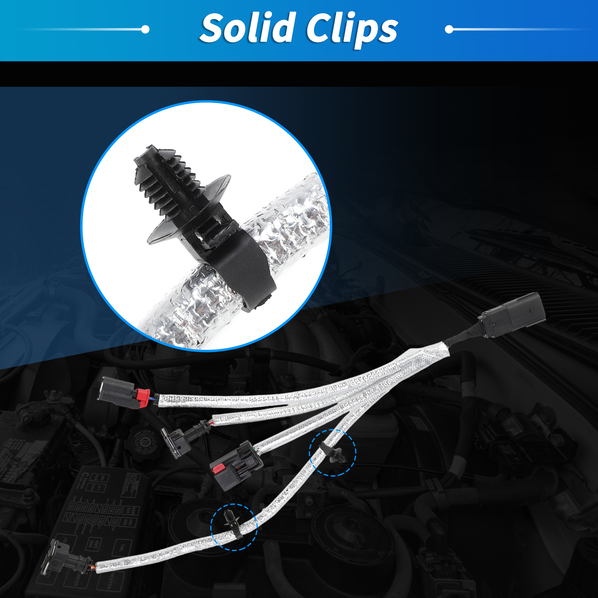 Unique Bargains Ignition Knock Detonation Sensor Harness for Jeep Wrangler