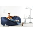 thumbnail image 3 of Big Joe Media Lounger, Cobalt, 3 of 5