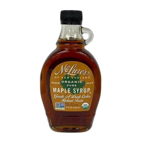 McLures Organic Pure Maple Syrup 12/8oz, 261245