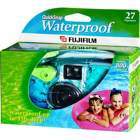 Fujifilm Quick Snap Waterproof Disposable Camera with 27 Exposures