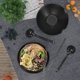 thumbnail image 4 of Juego De Tazones De Ramen De 6 Piezas Con Cantidad De Relleno De 1000 Ml - Vajilla Tradicional Japonesa Con Palillos Y Cuchara En Negro, 4 of 4