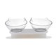 thumbnail image 2 of Food bowl / 15 inclined cat bowl - Removable / Double bowl, 2 of 5