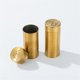 thumbnail image 2 of 2Pcs Gold Spice Shakers, Stainless Steel Rustproof Seasoning Jar for Salt, Sugar, Pepper, Paprika – Screw Top Spice Bottles, Kitchen Cooking Accessories, 2 of 5