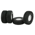 thumbnail image 3 of 1.9 Inch RC Tires, Excellent Grip RC Car Tyre Rubber  For RC Off Road Vehicles For RC Crawler Black,Red,White, 3 of 8