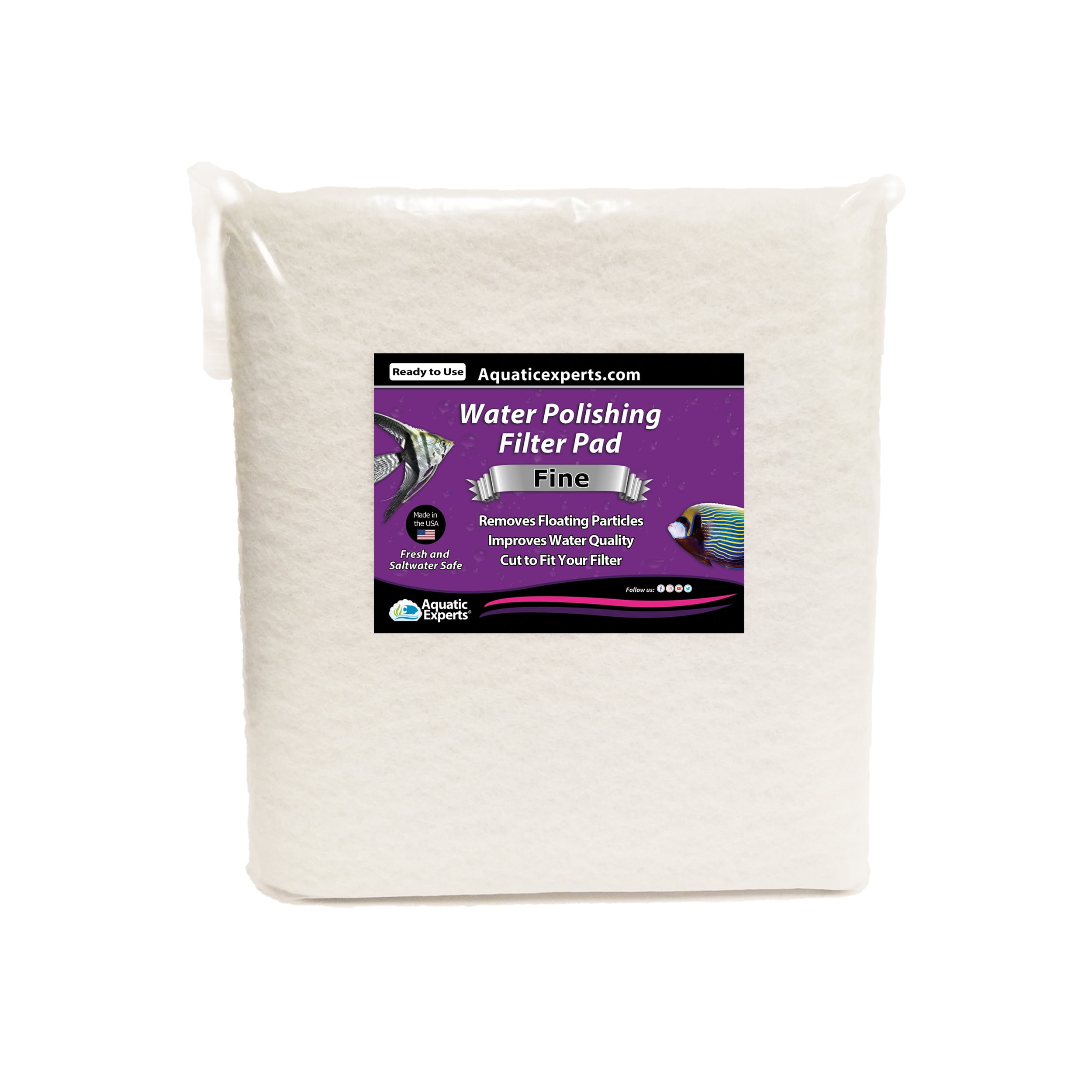 Aquarium Polishing Pad 100 Micron Superior Filter Pad for Aquarium