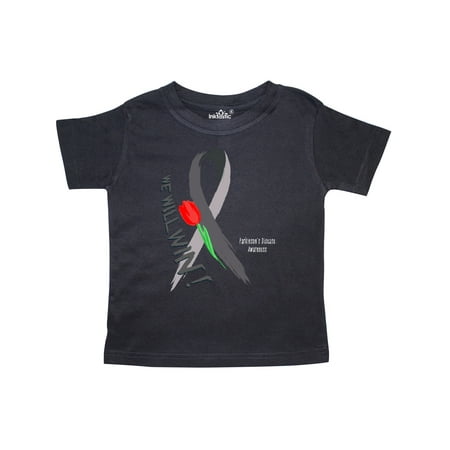 

Inktastic We Will Win Parkinson s Disease Awareness with Red Tulip Gift Toddler Boy or Toddler Girl T-Shirt