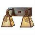 thumbnail image 2 of Meyda 150764 17.5 in. Winter Pine 2 Light Vanity Light, Bai Vintage, 2 of 2