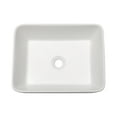 thumbnail image 6 of Mocoloo Vessel Bathroom Sink Rectangular Above Counter White 19x15 inches Porcelain Ceramic Sink, 6 of 6