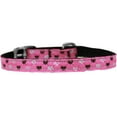 thumbnail image 4 of Pet Dog  Cat Nylon Collar or Leash, "Argyle Hearts", 4 of 5