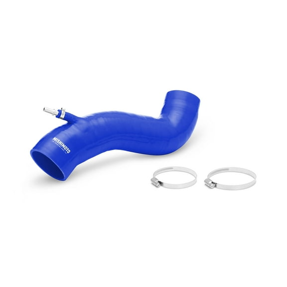 Mishimoto MMHOSE-FIST-14IHBL Silicone Induction Hose Compatible With Ford Fiesta ST 2014-2018 Blue