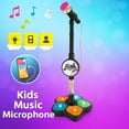 thumbnail image 4 of 2026 New All-in-One Microphone Toy for Kids with Stand, Got Built-in Music, Colorful Lights, Echo Effects, Portable Karaoke Machine for Singing, Music Play, Fun and Easy-to-Use, 4 of 14